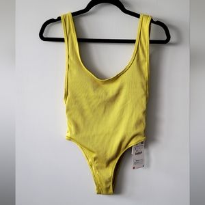 Zara Lime Green 1-piece Swimsuit - Size S